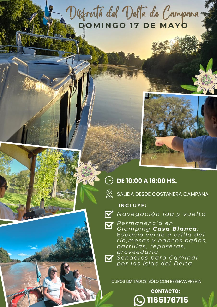DISFRUTA DEL DELTA DE CAMPANA